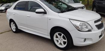 3 499 р. Пластиковые накладки порогов Фанат Тюнинг Chevrolet Cobalt седан 1-ый рестайлинг (2016-2019) (неокрашенные (глянец под окраску))  с доставкой в г. Майкоп. Увеличить фотографию 2