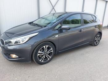 3 289 р. Пластиковые накладки порогов Фанат Тюнинг  KIA Ceed  2 JD (2012-2018) дорестайлинг универсал, дорестайлинг, хэтчбэк, рестайлинг универсал, рестайлинг, хэтчбэк (неокрашенные (глянец под окраску))  с доставкой в г. Майкоп. Увеличить фотографию 4