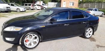 3 499 р. Пластиковые накладки порогов Фанат Тюнинг Ford Mondeo Mk4,DG рестайлинг, универсал (2010-2014) (неокрашенные (глянец под окраску))  с доставкой в г. Майкоп. Увеличить фотографию 3