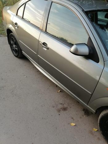 3 499 р. Пластиковые накладки порогов Фанат Тюнинг Ford Mondeo Mk3,BWY дорестайлинг, универсал (2000-2003) (неокрашенные (глянец под окраску))  с доставкой в г. Майкоп. Увеличить фотографию 6