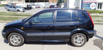 3 499 р. Пластиковые накладки порогов Фанат Тюнинг Ford Fusion 1 хэтчбэк дорестайлинг (2002-2005) (неокрашенные (глянец под окраску))  с доставкой в г. Майкоп. Увеличить фотографию 3