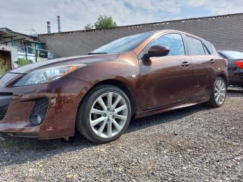 3 499 р. Пластиковые накладки порогов Фанат Тюнинг  Mazda 3/Axela  BL (2011-2013) рестайлинг, хэтчбэк (неокрашенные (глянец под окраску))  с доставкой в г. Майкоп. Увеличить фотографию 3