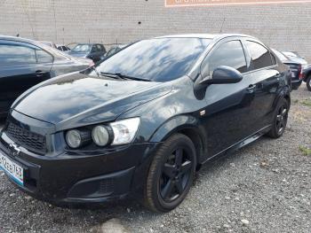 3 499 р. Пластиковые накладки порогов Фанат Тюнинг Chevrolet Aveo T300 хэтчбек (2011-2015) (неокрашенные)  с доставкой в г. Майкоп. Увеличить фотографию 2