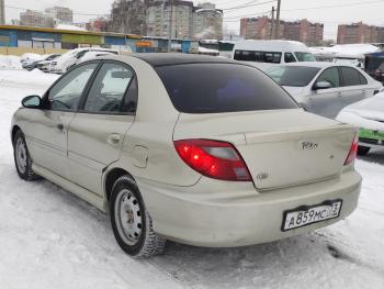 3 499 р. Пластиковые накладки порогов Фанат Тюнинг  KIA Rio  1 DC (2000-2005) дорестайлинг седан, рестайлинг седан (неокрашенные (глянец под окраску))  с доставкой в г. Майкоп. Увеличить фотографию 9