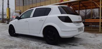 3 499 р. Пластиковые накладки порогов Фанат Тюнинг Opel Astra H хэтчбек 5дв дорестайлинг (2004-2007) (неокрашенные (глянец под окраску))  с доставкой в г. Майкоп. Увеличить фотографию 3