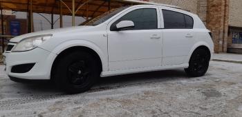 3 499 р. Пластиковые накладки порогов Фанат Тюнинг Opel Astra H хэтчбек 5дв дорестайлинг (2004-2007) (неокрашенные (глянец под окраску))  с доставкой в г. Майкоп. Увеличить фотографию 2