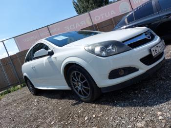 3 499 р. Пластиковые накладки порогов Фанат Тюнинг  Opel Astra  H GTC (2004-2011) хэтчбек 3 дв. дорестайлинг, хэтчбек 3 дв. рестайлинг (неокрашенные (глянец под окраску))  с доставкой в г. Майкоп. Увеличить фотографию 3