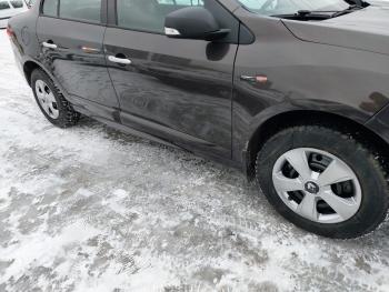 3 499 р. Пластиковые накладки порогов Фанат Тюнинг Renault Fluence дорестайлинг (2010-2012) (неокрашенные (глянец под окраску))  с доставкой в г. Майкоп. Увеличить фотографию 8