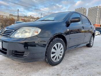 3 499 р. Пластиковые накладки порогов Фанат Тюнинг Toyota Corolla E120 хэтчбек рестайлинг (2004-2007) (неокрашенные (глянец под окраску))  с доставкой в г. Майкоп. Увеличить фотографию 2