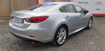 3 499 р. Пластиковые накладки порогов Фанат Тюнинг Mazda 6 GJ 1 рестайлинг универсал (2015-2018) (неокрашенные (глянец под окраску))  с доставкой в г. Майкоп. Увеличить фотографию 6
