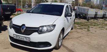 3 499 р. Пластиковые накладки порогов Фанат Тюнинг Renault Logan 1 дорестайлинг (2004-2010) (неокрашенные (глянец под окраску))  с доставкой в г. Майкоп. Увеличить фотографию 4