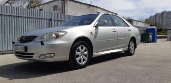 3 499 р. Пластиковые накладки порогов Фанат Тюнинг Toyota Camry XV30 дорестайлинг (2001-2004) (неокрашенные (глянец под окраску))  с доставкой в г. Майкоп. Увеличить фотографию 4