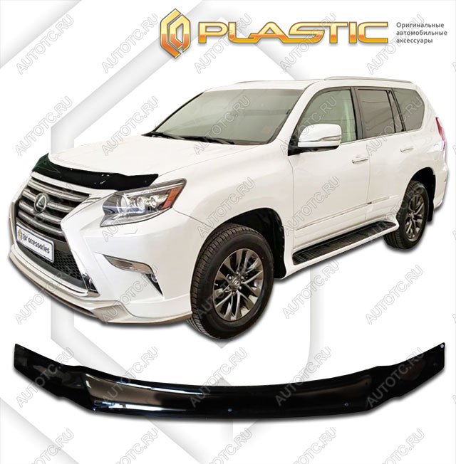 1 999 р. Дефлектор капотаClassic черныйLexusGX 4602013 – 2022URJ150  с доставкой в г. Майкоп