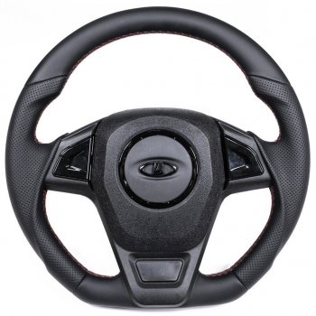 6 899 р. Рулевое колесо  autodemic Chevrolet Niva 2123 рестайлинг (2009-2020) (анатомическое, в коже)  с доставкой в г. Майкоп. Увеличить фотографию 10