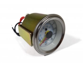 5 799 р. Манометр VIAIR 2 220 PSI, 2 контура, с подсветкой, белый Viair 90081  с доставкой в г. Майкоп. Увеличить фотографию 2
