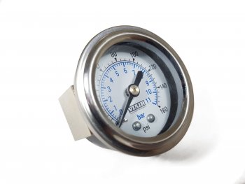 1 449 р. Манометр VIAIR 1.5 160 PSI, белый Viair 90084  с доставкой в г. Майкоп. Увеличить фотографию 2