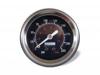 1 999 р. Манометр VIAIR 2 220 PSI, с подсветкой, черный Viair 90090  с доставкой в г. Майкоп. Увеличить фотографию 5