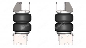 32 899 р. Пневмоподвеска Mercedes-Benz Sprinter W906 309 - 324; 209, Volkswagen Crafter 35 (2007-2016), 4x4, полный привод, задняя ось Арайд 41014  с доставкой в г. Майкоп. Увеличить фотографию 1