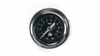 1 139 р. Манометр ARIDE 41 мм, 1х11 бар (160 PSI), 1.5, черный Арайд м 41 1 11  с доставкой в г. Майкоп. Увеличить фотографию 1