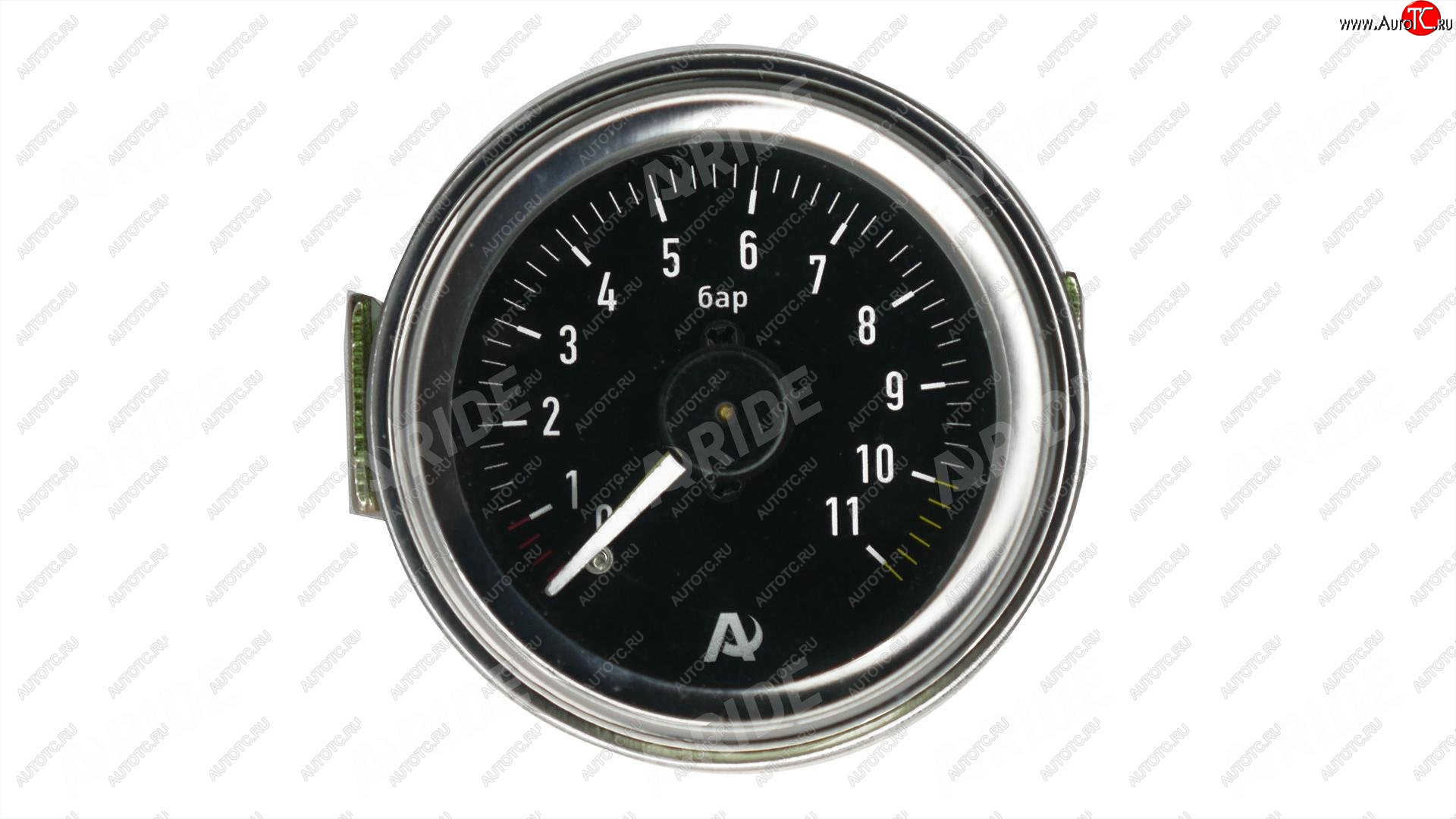 3 299 р. Манометр ARIDE 53 мм, 2х11 бар (160 PSI), 2, черный Арайд м 53 2 11  с доставкой в г. Майкоп