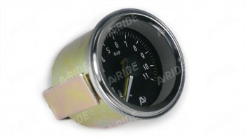 3 299 р. Манометр ARIDE 53 мм, 2х11 бар (160 PSI), 2, черный Арайд м 53 2 11  с доставкой в г. Майкоп. Увеличить фотографию 2