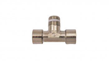499 р. Фитинг тройник с фторопластовым кольцом Camozzi S2060 14-14 Camozzi s2060 14-14  с доставкой в г. Майкоп. Увеличить фотографию 3