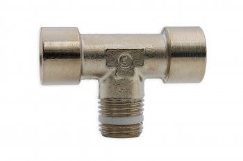 629 р. Фитинг тройник с фторопластовым кольцом Camozzi S2060 38-38 Camozzi s2060 38-38  с доставкой в г. Майкоп. Увеличить фотографию 3