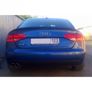 2 599 р.     Спойлер Audi-A4-B8  ad4b8-sln00  с доставкой в г. Майкоп. Увеличить фотографию 1