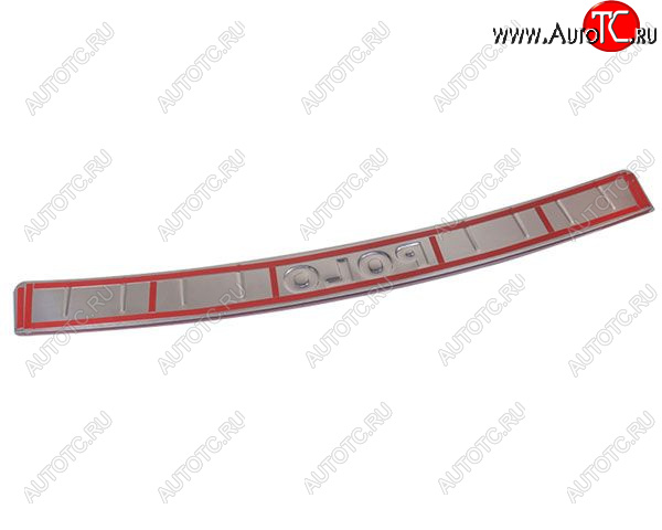 1 499 р.     Накладка бампера VW POLO (загиб)  vwpl5-nbl00  с доставкой в г. Майкоп