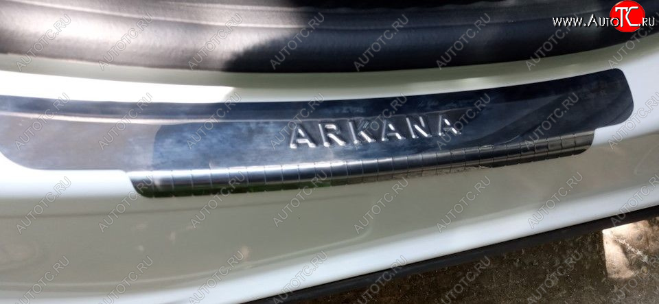 1 199 р.     Накладки на пороги RENAULT Arkana 2019~ (Prime)  rnark-nppl0  с доставкой в г. Майкоп