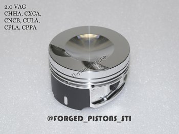 18 199 р. Поршни СТИ VolksWagen 2,0 CJKA палец 2351мм кольца 1,21,52,0  153891743  с доставкой в г. Майкоп. Увеличить фотографию 1