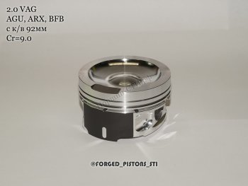 17 999 р. Поршни СТИ VolksWagen 2,0 AGU (CR=9,0) кольца 1,21,52,0  156178987  с доставкой в г. Майкоп. Увеличить фотографию 2