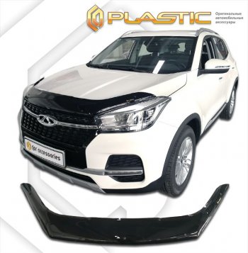 Дефлектор капота CA-Plastic Chery Tiggo 4 1-ый рестайлинг (2018-2023)