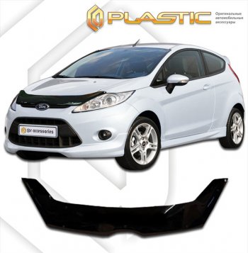 Дефлектор капота CA-Plastic Ford Fiesta 6 хэтчбэк 5 дв. дорестайлинг (2008-2012)