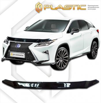 Дефлектор капота CA-Plastic Lexus RX350L AL20 рестайлинг (2019-2022)