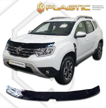 Дефлектор капота CA-Plastic Renault Duster HM рестайлинг (2021-2024)