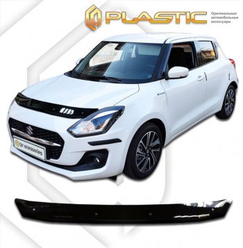 Дефлектор капота CA-Plastic Suzuki Swift ZC33S,ZC83S, ZC43S, ZC53S, ZD53S (2016-2025)