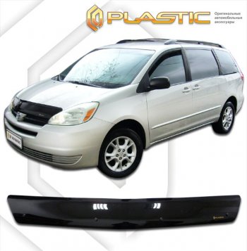 Дефлектор капота CA-Plastic Toyota Sienna  XL20 (2003-2010) дорестайлинг, рестайлинг