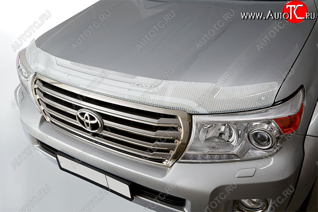 2 479 р. Дефлектор капот CA-Plastic  Renault Logan  2 (2018-2025) рестайлинг (серия ART белая)  с доставкой в г. Майкоп