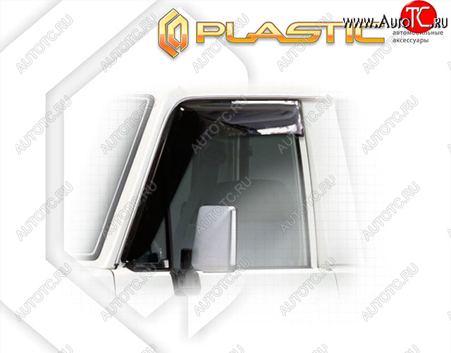 2 799 р. Ветровики дверей Classic полупрозрачный CA Plastic на Toyota Land Cruiser  2010  с доставкой в г. Майкоп