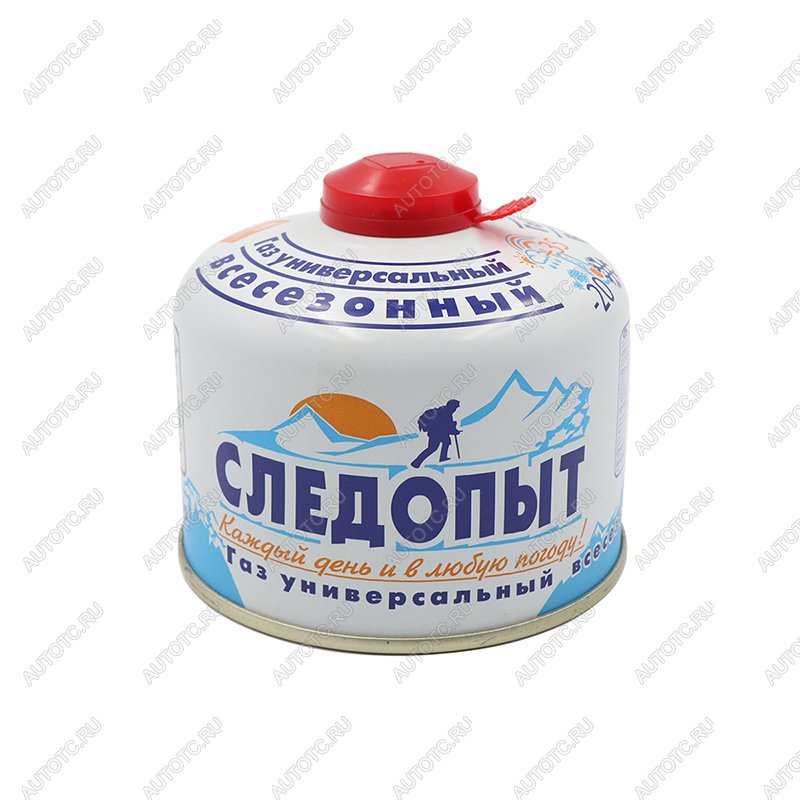 399 р. Баллон газовый резьбовой СЛЕДОПЫТ 230 гр., всесезонный СЛЕДОПЫТ pf-fg-230  с доставкой в г. Майкоп