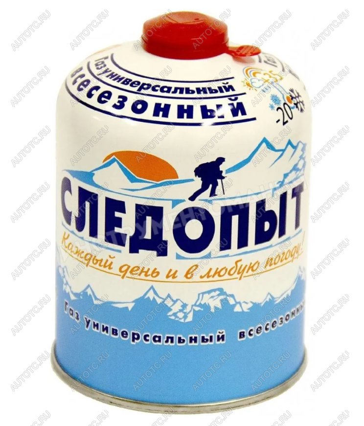 619 р. Баллон газовый резьбовой СЛЕДОПЫТ 450 гр., всесезонный СЛЕДОПЫТ pf-fg-450  с доставкой в г. Майкоп