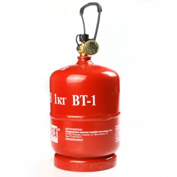 2 639 р. Баллон газовый стальной GZWM LPG BT-1, 2,4 л. Grotkuv (РП) GZWM lpg-bt-1  с доставкой в г. Майкоп. Увеличить фотографию 1