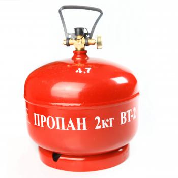 3 159 р. Баллон газовый стальной GZWM LPG BT-2, 4,8 л. Grotkuv (РП) GZWM lpg-bt-2  с доставкой в г. Майкоп. Увеличить фотографию 1