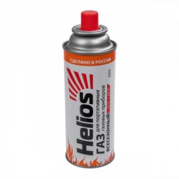 100 р. Баллон газовый цанговый HELIOS 220 гр HELIOS 186251  с доставкой в г. Майкоп. Увеличить фотографию 1