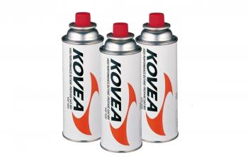 679 р. Баллон газовый цанговый KOVEA Nozzle type gas 220 г комплект 3 шт. KOVEA kgf-220-set3  с доставкой в г. Майкоп. Увеличить фотографию 1