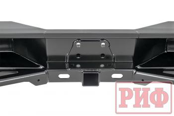 89 019 р. Бампер РИФ силовой задний Toyota Land Cruiser 76 2007+ с квадратом под фаркоп и фонарями РИФ rif076-21150  с доставкой в г. Майкоп. Увеличить фотографию 7