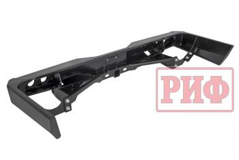 89 019 р. Бампер РИФ силовой задний Toyota Land Cruiser 76 2007+ с квадратом под фаркоп и фонарями РИФ rif076-21150  с доставкой в г. Майкоп. Увеличить фотографию 3