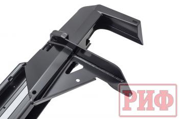 75 709 р. Бампер РИФ силовой задний Toyota Land Cruiser 78 2007+ с квадратом под фаркоп и фонарями РИФ rif078-21150  с доставкой в г. Майкоп. Увеличить фотографию 12