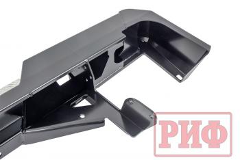 75 709 р. Бампер РИФ силовой задний Toyota Land Cruiser 78 2007+ с квадратом под фаркоп и фонарями РИФ rif078-21150  с доставкой в г. Майкоп. Увеличить фотографию 9